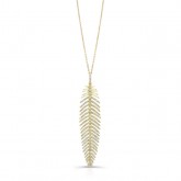YELLOW GOLD INSPIRED FASHION DIAMOND PENDANT