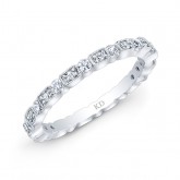 WHITE GOLD INSPIRED FASHION DIAMOND BAND