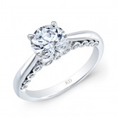 WHITE GOLD CLASSIC DIAMOND ENGAGEMENT RING