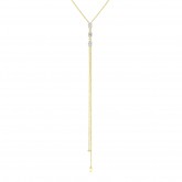 YELLOW GOLD INSPIRED FASHION DIAMOND PENDANT
